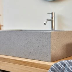 Pegase Grey Terrazzo Washbasin Ref. 2237 9 Pegase Grey Terrazzo Washbasin Ref. 2237 -TIKAMOON Sales 1200 1200 pegase grey terrazzo washbasin 2