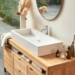 Pegase Terrazzo Washbasin 100 Cm Ref. 1782 -TIKAMOON Sales 1200 1200 pegase terrazzo washbasin 100 cm 3