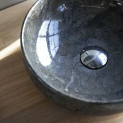 Pia Dark Grey Marble Washbasin Ref. 3582 -TIKAMOON Sales 1200 1200 pia dark grey marble washbasin 2