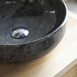 Pia Dark Grey Marble Washbasin Ref. 3582 -TIKAMOON Sales 1200 1200 pia dark grey marble washbasin 3