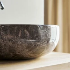 Pia Light Grey Marble Washbasin Ref. 3579 -TIKAMOON Sales 1200 1200 pia light grey marble washbasin 2