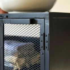 Romy Mango Wood And Metal Vanity Unit 140 Cm Ref. 3653 -TIKAMOON Sales 1200 1200 romy mango wood and metal vanity unit 140 cm 5