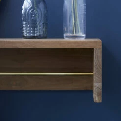 Sasha Solid Teak Wall-mounted Towel Rack 60 Cm Ref. 2818 -TIKAMOON Sales 1200 1200 sasha solid teak wall mounted towel rack 60 cm 2