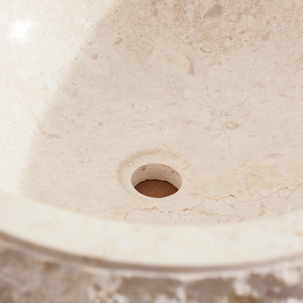 Scrula Cream Marble Washbasin Ref. 673 6 Scrula Cream Marble Washbasin Ref. 673 - Image 4