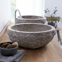 Scrula Grey Marble Washbasin Ref. 874