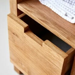 Serena Solid Oak Vanity Unit 100 Cm Ref. 2023 -TIKAMOON Sales 1200 1200 serena solid oak vanity unit 100 cm 6