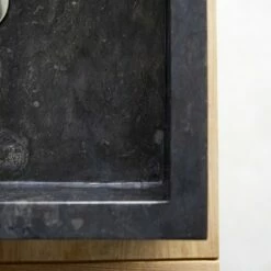 Slats Dark Grey Marble Washbasin Ref. 2452 -TIKAMOON Sales 1200 1200 slats dark grey marble washbasin 2