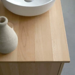 Soho Vanity Unit In Solid Beech 165 Cm Ref. 6131 -TIKAMOON Sales 1200 1200 soho solid beech vanity unit 165 cm 2