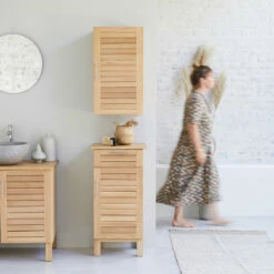 Soho Solid Oak Bathroom Storage Set Ref. 3772