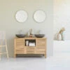 Soho Solid Oak Vanity Unit 125 Cm Ref. 3754 2 Soho Solid Oak Vanity Unit 125 Cm Ref. 3754 -TIKAMOON Sales 1200 1200 soho solid oak vanity unit 125 cm