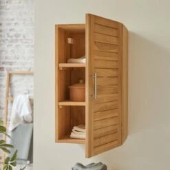 Soho Solid Teak Bathroom Storage Set Ref. 857 -TIKAMOON Sales 1200 1200 soho solid teak bathroom storage set 1