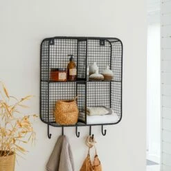 Sona Metal Bathroom Shelf 50 Cm Ref. 2340 -TIKAMOON Sales 1200 1200 sona metal bathroom shelf 50 cm 3