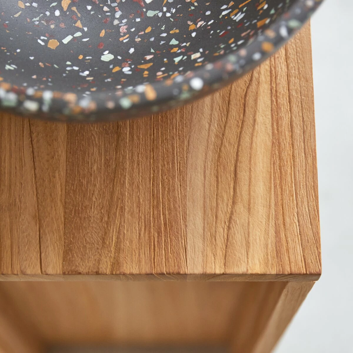 Stelle Solid Teak Vanity Unit Right Ref. 1846 5 Stelle Solid Teak Vanity Unit Right Ref. 1846 - Image 3