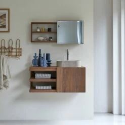 Typo Solid Walnut Vanity Unit 90 Cm Ref. 4886 11 Typo Solid Walnut Vanity Unit 90 Cm Ref. 4886 -TIKAMOON Sales 1200 1200 typo solid walnut vanity unit 90 cm 4