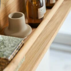 Ugo Solid Teak Bathroom Shelf 100 Cm Ref. 2803 -TIKAMOON Sales 1200 1200 ugo solid teak bathroom shelf 100 cm 2