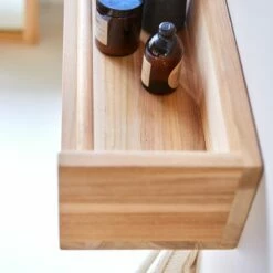 Ugo Solid Teak Bathroom Shelf 60 Cm Ref. 2800 -TIKAMOON Sales 1200 1200 ugo solid teak bathroom shelf 60 cm 2