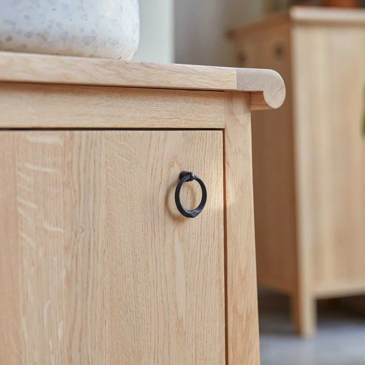 Volute Solid Oak Vanity Unit 65 Cm Ref. 6133 7 Volute Solid Oak Vanity Unit 65 Cm Ref. 6133 - Image 5