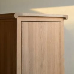 Volute Solid Oak Tall Bathroom Cabinet Ref. 6136 -TIKAMOON Sales 1200 1200 volute solid oak tall bathroom cabinet 4