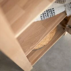 Volute Solid Oak Tall Bathroom Cabinet Ref. 6136 -TIKAMOON Sales 1200 1200 volute solid oak tall bathroom cabinet 5