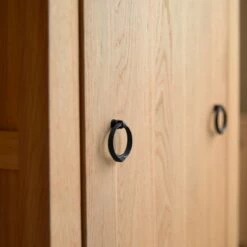 Volute Solid Oak Tall Bathroom Cabinet Ref. 6136 -TIKAMOON Sales 1200 1200 volute solid oak tall bathroom cabinet 6